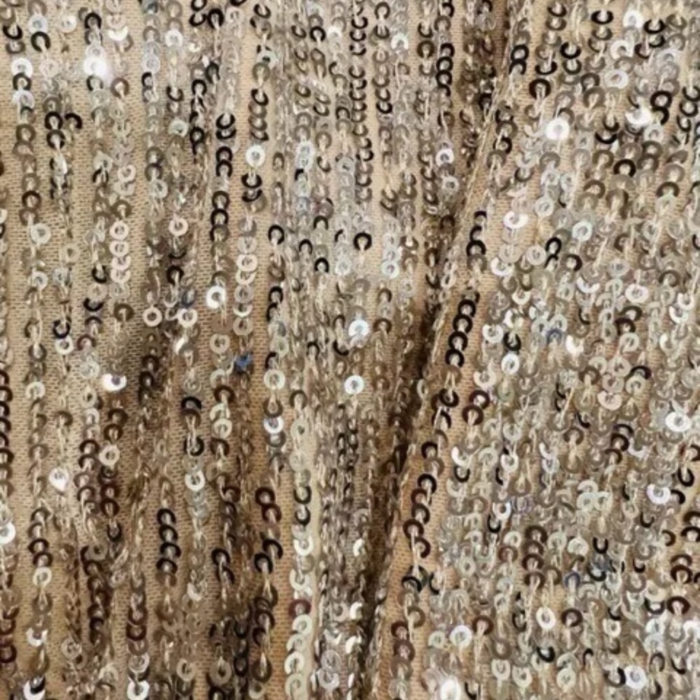 Ramy Brook Gold Sequin Maxi Dress - Picture 14 of 15